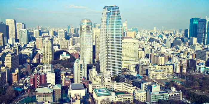 View from Tokyo Tower. Photo: Colourbox